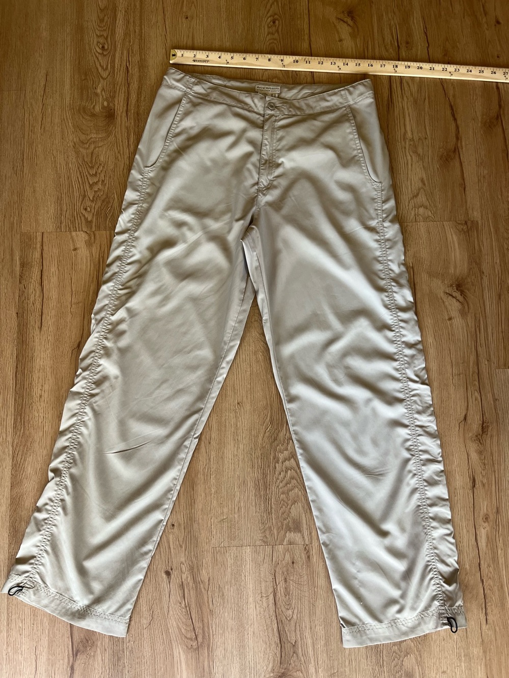 Royal Robbins Outdoor Travel Hiking Pants Beige Nylon Utility Women’s 12